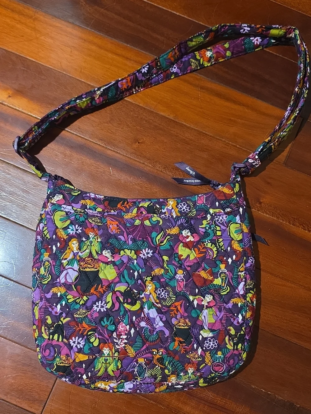 NWOTS Vera Bradley X Disney Hocus Pocus Trio Zip Hipster